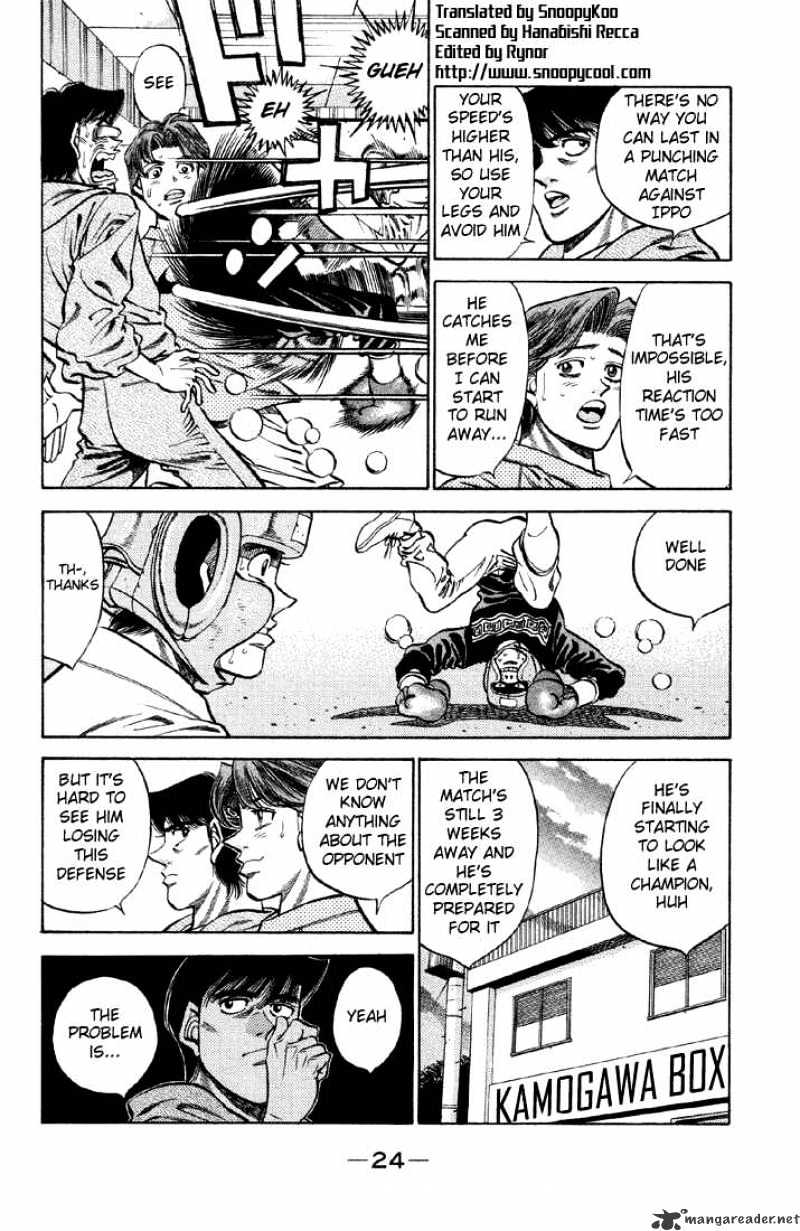 Hajime no Ippo: Fighting Spirit, Chapter 372 image 02